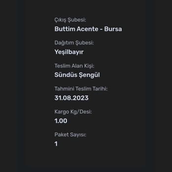 Sürat Kargo Artık Kargomu Getirin!