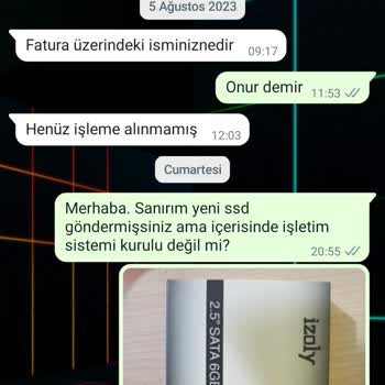 İzoly Müşteri Memnuniyetsizliği Ve İlgisizliği