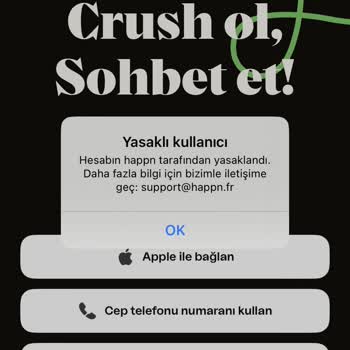 Happn Yasak Engelini Kaldırın