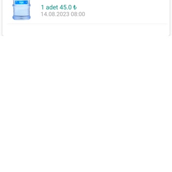 Beysu Ürün Elime Ulaşmadı