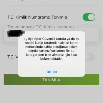 Passolig Maç Bileti Alamıyorum