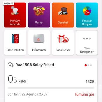 Vodafone Paket Yüklemesi Yapılmadığı Halde Kartımdan İki Kere Çekim Yapılması