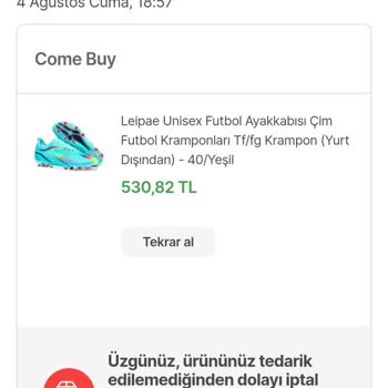 Hepsiburada Sipariş İptal Ve İade