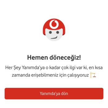 Vodafone Çekiliş Yanımda Uygulaması