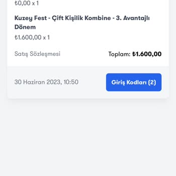 Moon Stage Kuzeyfest İade Yapılmadı