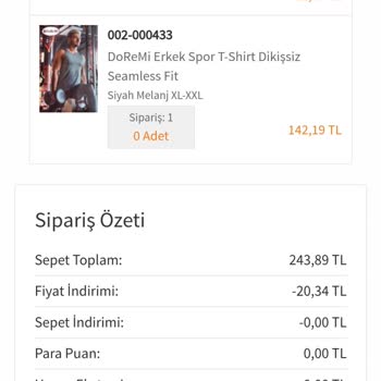Avrupa Networking Eksik Ürün Gönderilmesi