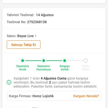 Horoz Lojistik Kargo Teslimatı Yapılmaması