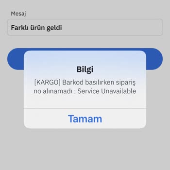 PttAVM İade Prosedürü İle İlgili Sorun