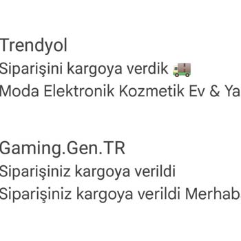 Yurtiçi Kargo Dan SMS Gelmiyor
