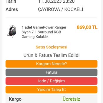 İncehesap.com Gamepower Ranger Eksik Ürün