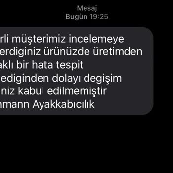 Deichmann Aldığım Ürünün Garantisinin Arkasında Durmuyor