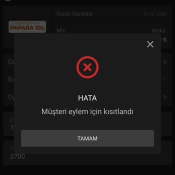 Pashagaming Paramı Çekemiyor, Yatırmıyorlar