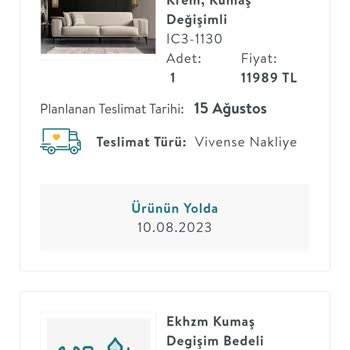 Vivense Aylar Önce Alınan Siparişi Teslim Etmiyor