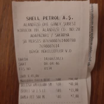 Shell Market Personeli Kartımı Vermedi Ve Hakaret