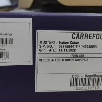 Hepsiburada Reeder Alfred Robot Süpürge Yan Fırça Hatası