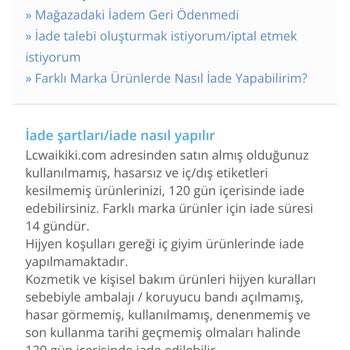 LCW Waikiki İade Skandalı