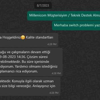 Millenicom Sürekli Kesilen İnternet Hizmeti Ve Yetersiz Müşteri Desteği