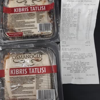 BİM Osmanoğlu Tatlıları Bozuk