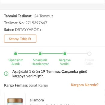 Dr. Öz Klinik Ürün Teslim Edilmedi