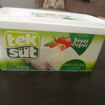 Teksüt Tam Yağlı Beyaz Peynir Bozuk Çıktı