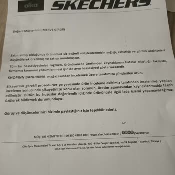 Skechers Marka Elimizde Kaldı