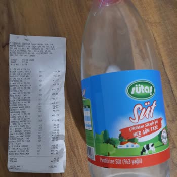 Sütaş Son Kul. Tarihi 6 Gün Geçmiş Sütü Sattılar.