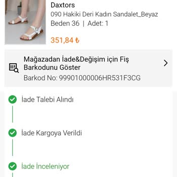 FLO Ayakkabı Ücret İadem Yapılmıyor