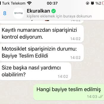 Bajaj E Kuralkan Gecikme