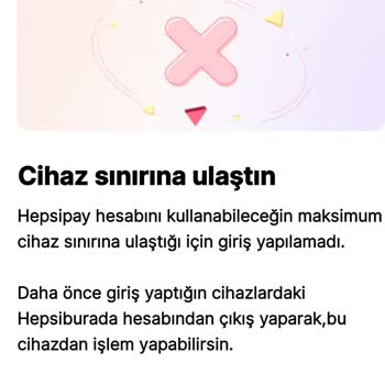 Hepsiburada Hepsipay Cihaz Kısıt Saçmalığı