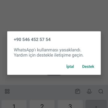 WhatsApp Business Durduk Yere Hesabım Yasaklandı