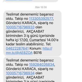 MNG Kargo Kargodan Dağıtım Mesajı Ve Arama Gelmedi Ama Teslim Edilemedi Diyor
