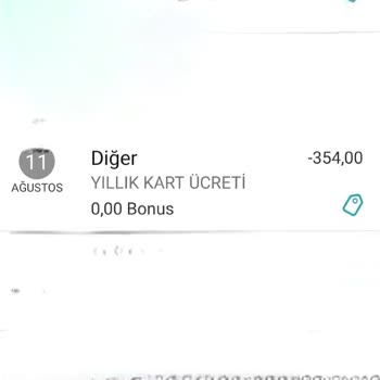 Garanti Bankası Yıllık Kart Ücreti
