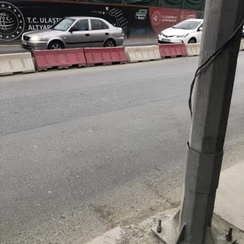 Ulaştırma ve Altyapı Bakanlığı İstanbul Havalimanı Halkalı Stad Durağı Çalışma Alanı Güvensizliği
