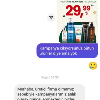 Procsin 18. Yıl Kampanyası