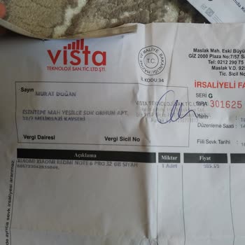 Asitane Teknolojik Ürünler Geri Dönüş Bekliyorum