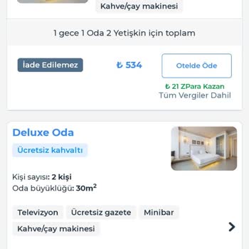 Bilkent Casa Costa Boutique Hotel Fiyat Hatası Müşteri Mağduriyeti