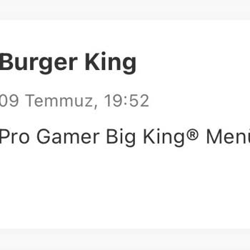 Burger King Fazladan Alınan Sodexo Ödemesi