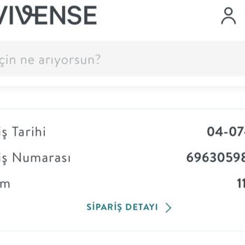 Vivense Online Siparişimi Göndermiyor