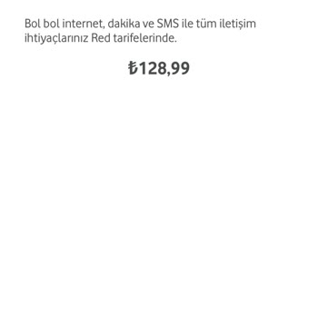 Vodafone Tarife Tefe TÜFE