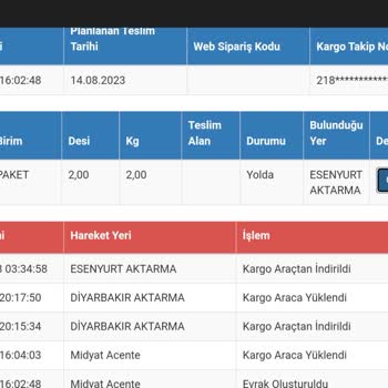 Sürat Kargo Adı "Sür" At! Kargosu "Hayalet" (durumum Rez'alet)