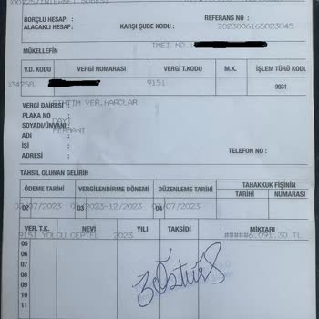 Gelir İdaresi Başkanlığı Vergi Dairesine Ödeme Yapılan Telefonumun IMEI Kayıt Dışı Uyarası