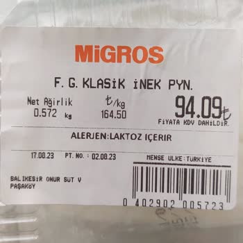 Migros Sanal Market Son Kullanma Tarihi Geçmiş Ürün Satıyor!