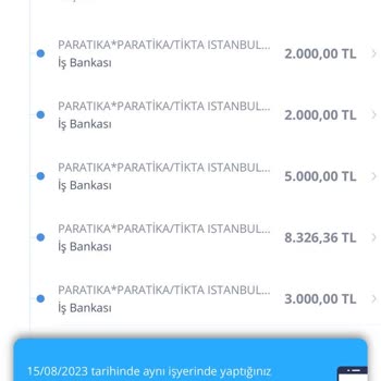 Paratika Firması Habersiz Çekim