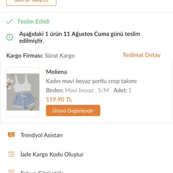 Sürat Kargo Trendyol Siparişlerini Teslim Etmiyor!