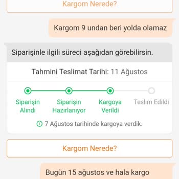 Sürat Kargo İlgisizlik Diz Boyu Nedense