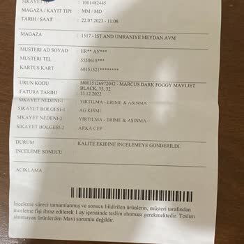 Mavi Jeans Pantolon Aşınması