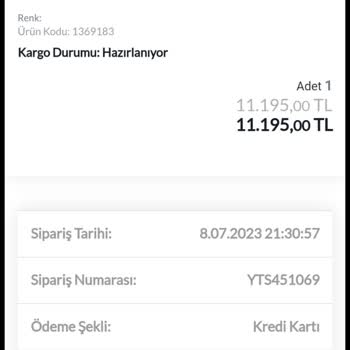Yataş Söz Verdiği Tarihte Siparişimi Teslim Etmiyor