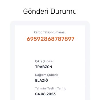 Horoz Lojistik Teslim Edilemeyen Ürün