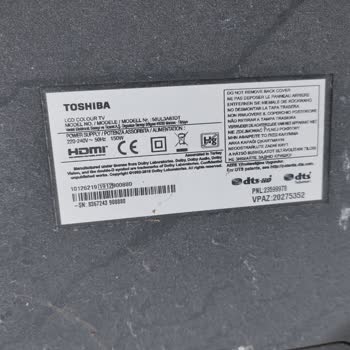 Toshiba TV Deprem Çaresizliği Lütfen Yardim Edin