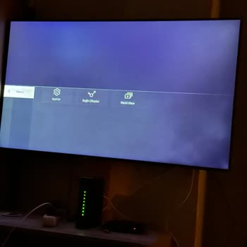 Samsung Q60B TV Replacement Came with a Screen Cloudy and Blurry